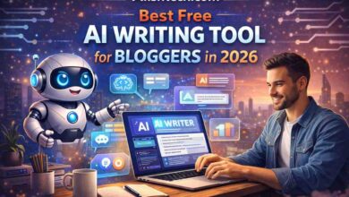Best free AI writing tool for bloggers in 2026