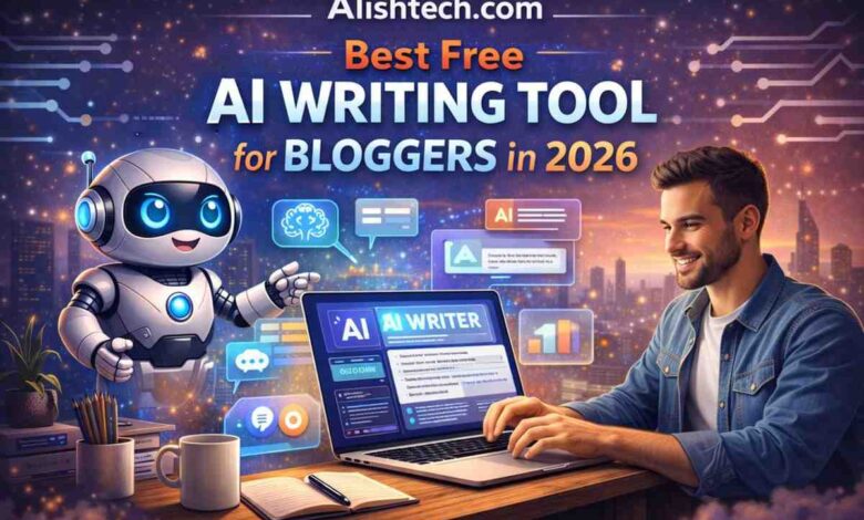 Best free AI writing tool for bloggers in 2026